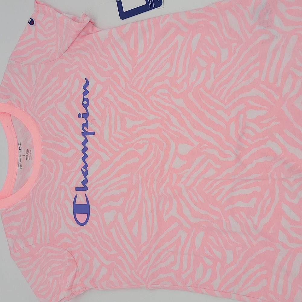 NWT Champion Pink short sleeve t-shirt.